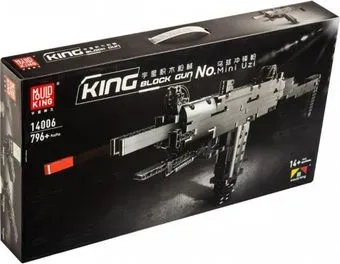 Mould King 14006 Пистолет-пулемет Mini Uzi
