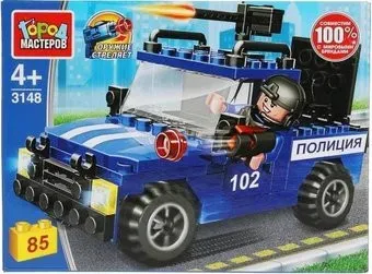 Город мастеров Полиция 3148-JS Полицейский пикап