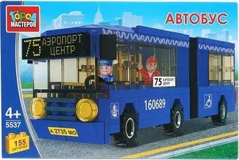 Город мастеров Транспорт 5537-KK Автобус с гармошкой