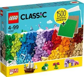 LEGO Classic 11717 Кубики, кубики, пластины