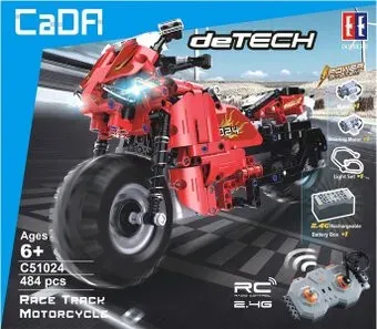 CaDa DaTech C51024W Race Track Motorcycle