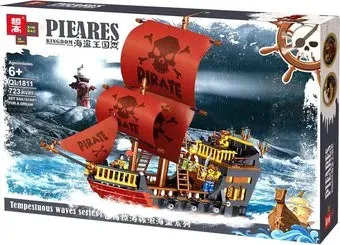 Zhe Gao Movie Blocks QL1811 Кельтский Пиратский корабль