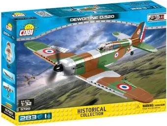 Cobi World War II 5720 Dewoitine D.520