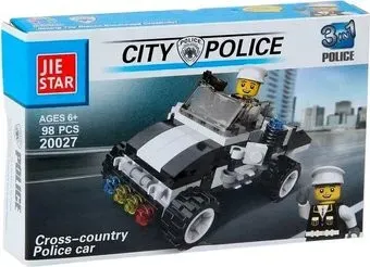 JIE-STAR City Police 20027 Cross-Country Police Car