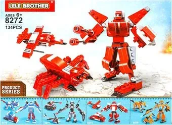 Lele Brother Creator 3 in 1 8272 Робот