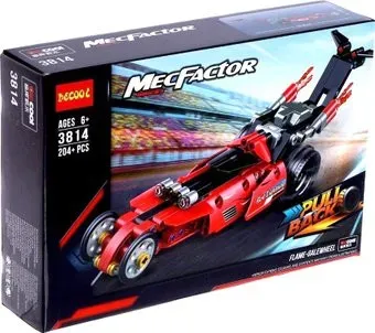 Decool MecFactor 3814 Гоночный автомобиль
