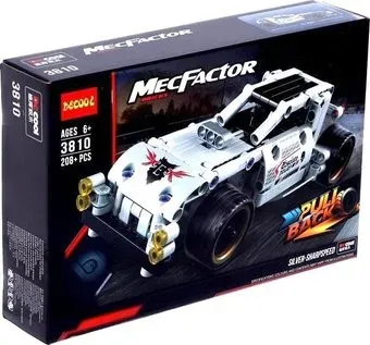 Decool MecFactor 3810 Гоночный скоростной автомобиль