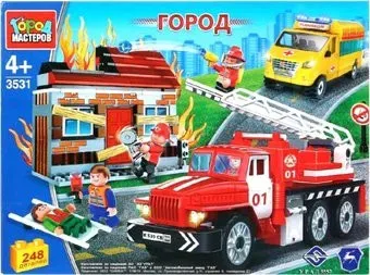 Город мастеров Город 3531 Газ: Спасение на пожаре