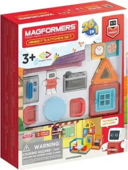 Magformers 705010 Minibot's Kitchen Set
