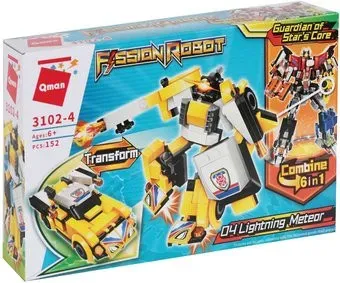 Qman Fission Robot 3102-4 Lightning Meteor