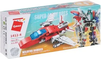 Qman Creative Master Super Alloy Ares 1412-4 Wildfire Bomber