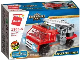 Qman CombatZones 1805-5 Ladder Fire Truck