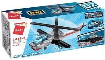 Qman Trans Collector 1418-2 Hurricane Helicopter