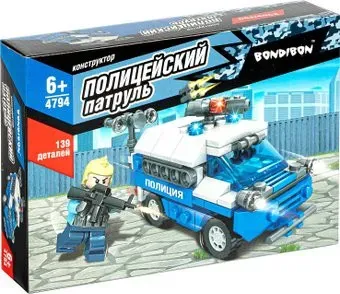 Bondibon Полицейский Патруль ВВ4794 Машина