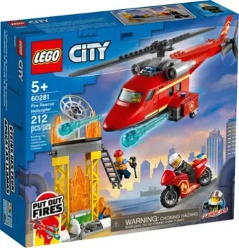 LEGO City 60281 Спасательный пожарный вертолёт
