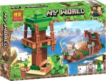 Bela My World 11131 Путешествие к острову сокровищ на корабле