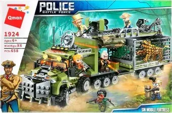 Qman Police Battle Force 1924 Крепость браконьеров
