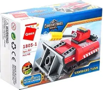 Qman CombatZones 1805-1 Красный танк