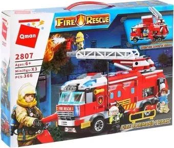 Qman Fire Rescue 2807 Пожарная машина