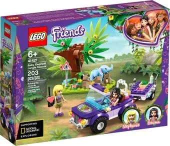 LEGO Friends 41421 Джунгли: спасение слонёнка