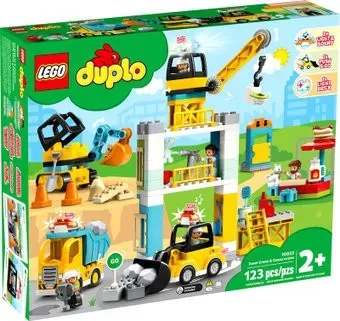 LEGO Duplo 10933 Башенный кран на стройке