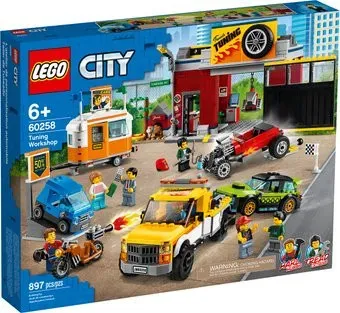 LEGO City 60258 Тюнинг-мастерская