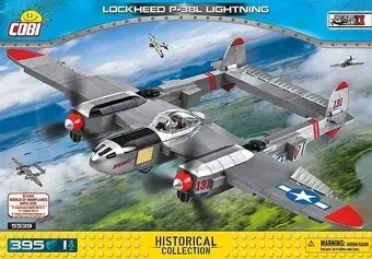 Cobi World War II 5539 Lockheed P-38 Lightning