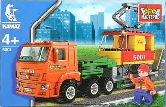Город мастеров Камаз KK-5001-R Перевозчик с трамваем