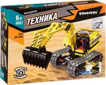 Bondibon Техника 2 в 1 Экскаватор, Робот ВВ4081