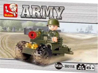 Sluban Армия M38-B0118 Противотанковая пушка
