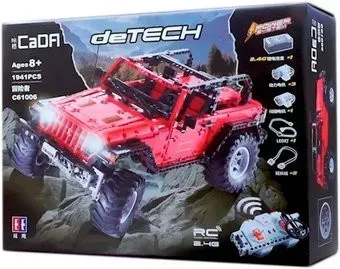 CaDa Detech радиоуправляемый Adventure Off-Road Wrangler Jeep C61006W