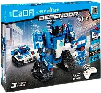 CaDa Defensor радиоуправляемый робот-полицейская машина 2 в 1C51049W