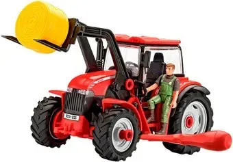 Revell 00815 Трактор с погрузчиком и фигуркой