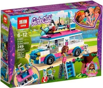 Lepin 01057 Передвижная научная лаборатория Оливии