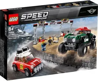 LEGO Speed Champions 75894 MINI Cooper S Rally и MINI Cooper Buggy