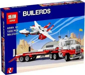 Lepin 21017 Грузовик Mach II Красная птица