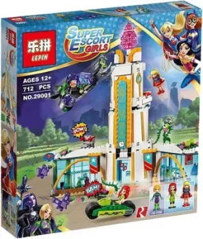 Lepin 29001 Школа Супергероев