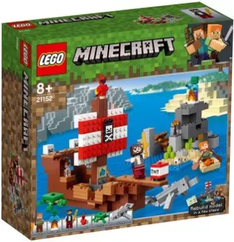 LEGO Minecraft 21152 Приключения на пиратском корабле