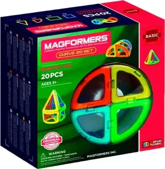Magformers Curve 20 Set 701010
