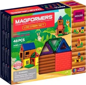 Magformers Домик из бревен 705006