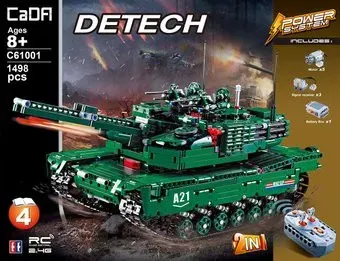 CaDa Detech радиоуправляемый Танк C61001W