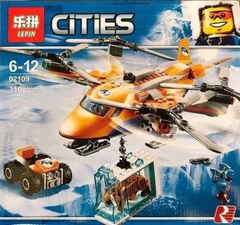 Lepin 02109 Арктическая экспедиция. Арктический вертолет