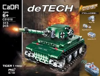 CaDa Technic радиоуправляемый Танк Tiger C51018W