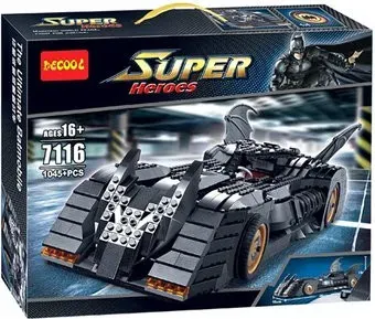 Decool 7116 Супергерои Бэтмобиль