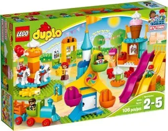 LEGO Duplo 10840 Большой парк аттракционов