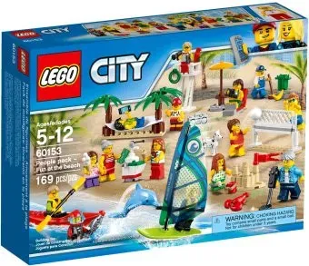 LEGO City 60153 Отдых на пляже - жители