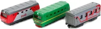 Технопарк Поезд игрушечный РЖД SB-17-36WB