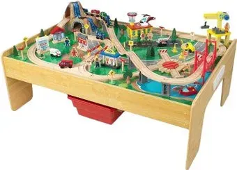 KidKraft Adventure Town Railway Train Table 18025