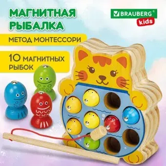 Полесье Kids магнитная рыбалка "Кот" 665246