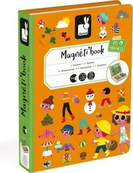 Janod Книга-игра Времена года Магнитная J02721